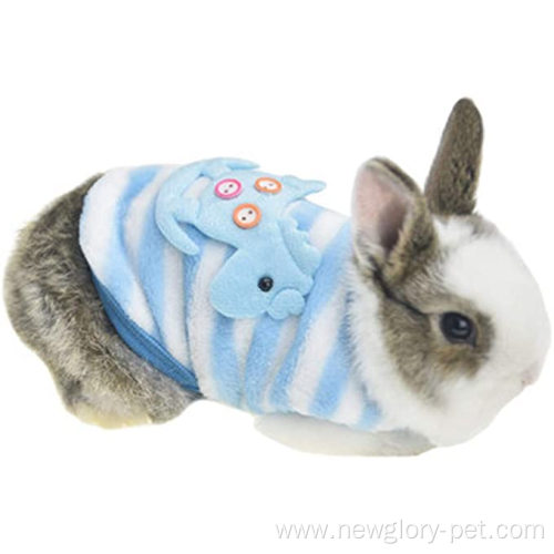 Winter Warm Fleece Bunny Rabbit Clothes